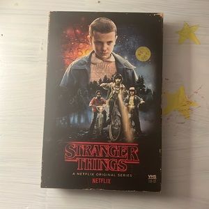 Used Stranger Things 1 Season Blu Ray & DVD combo VHS Cassette Case